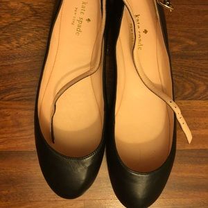 Leather Kate spade flats
